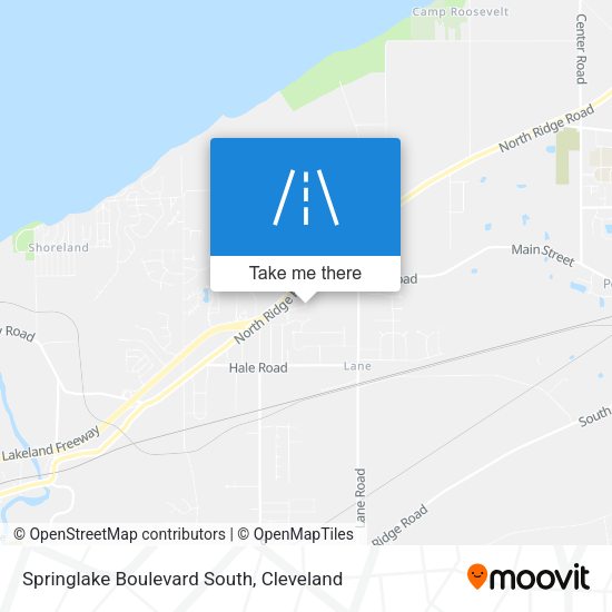 Mapa de Springlake Boulevard South