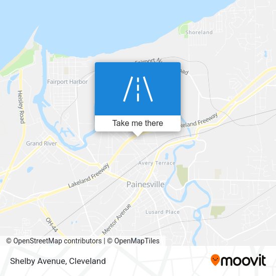 Mapa de Shelby Avenue