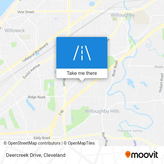 Mapa de Deercreek Drive
