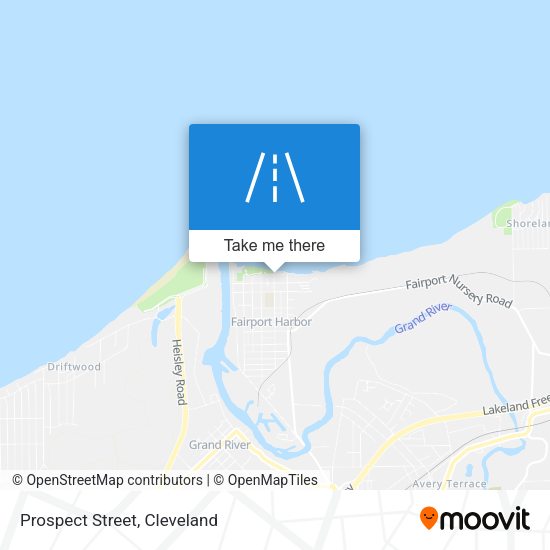 Mapa de Prospect Street