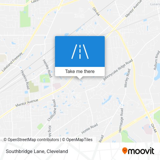 Southbridge Lane map