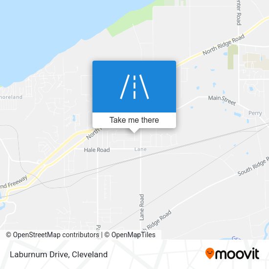 Mapa de Laburnum Drive