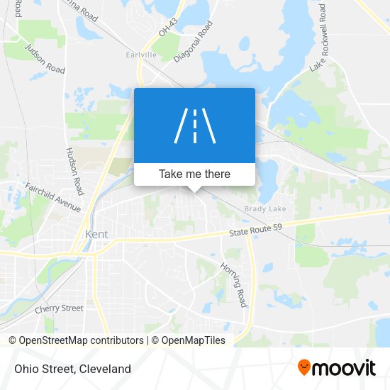 Mapa de Ohio Street