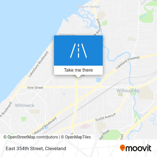 Mapa de East 354th Street
