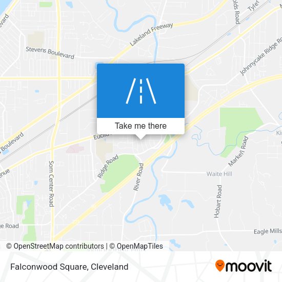 Mapa de Falconwood Square