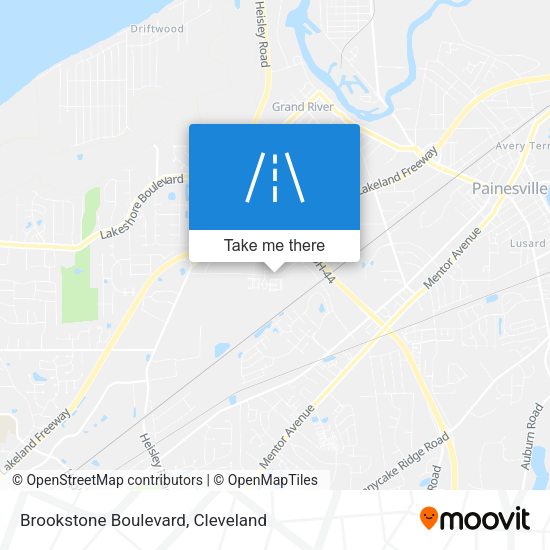 Brookstone Boulevard map