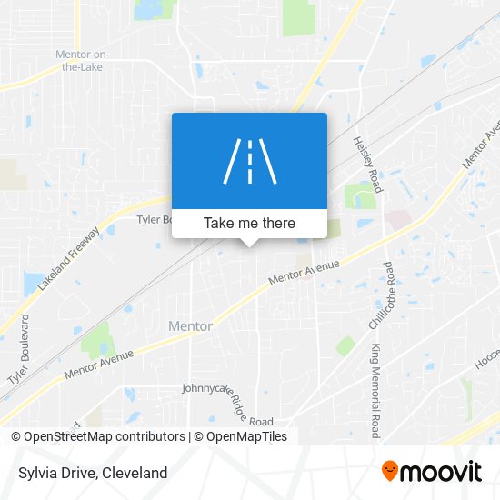 Sylvia Drive map