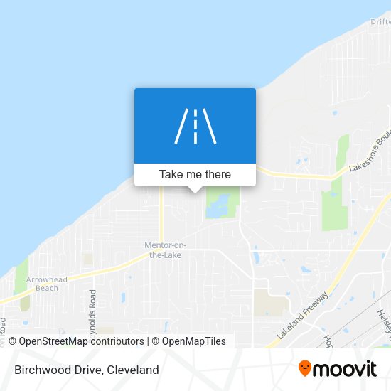 Mapa de Birchwood Drive