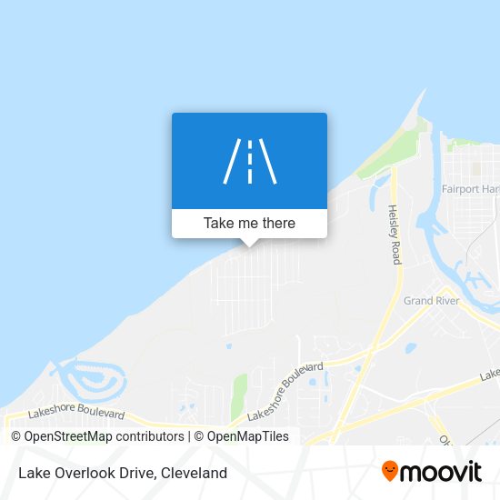 Mapa de Lake Overlook Drive