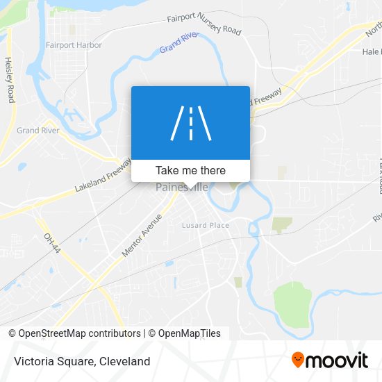 Mapa de Victoria Square
