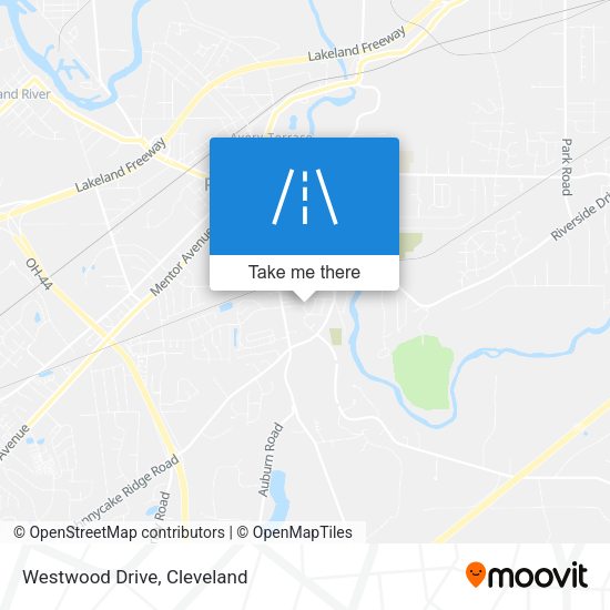 Mapa de Westwood Drive