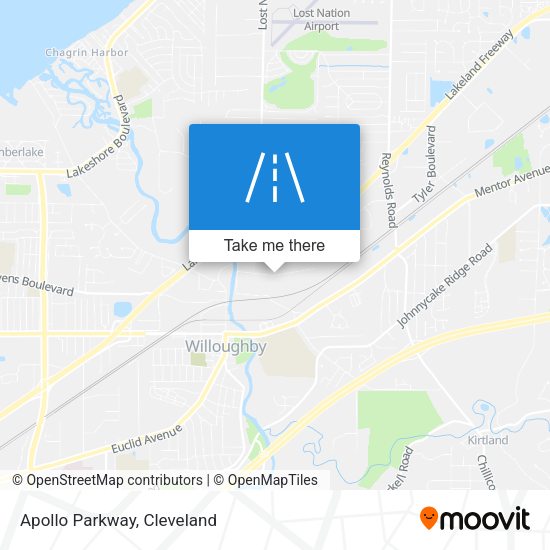 Mapa de Apollo Parkway