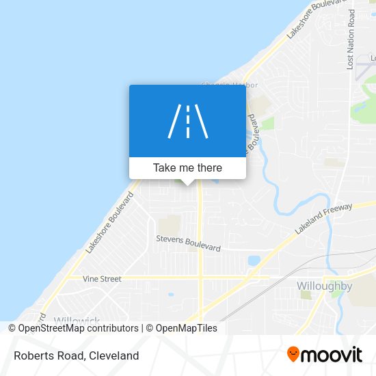 Roberts Road map