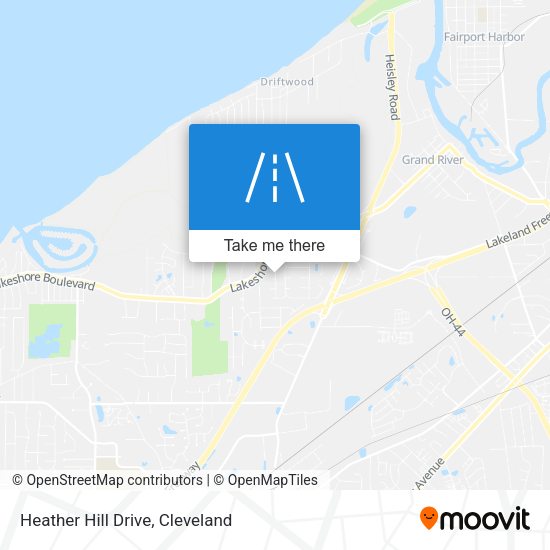 Heather Hill Drive map