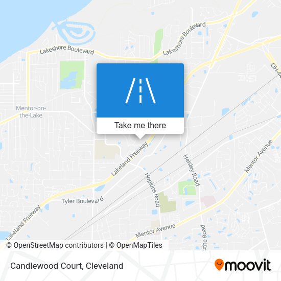 Candlewood Court map