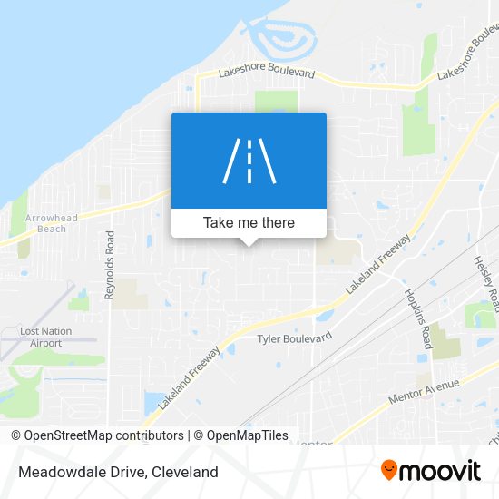 Mapa de Meadowdale Drive