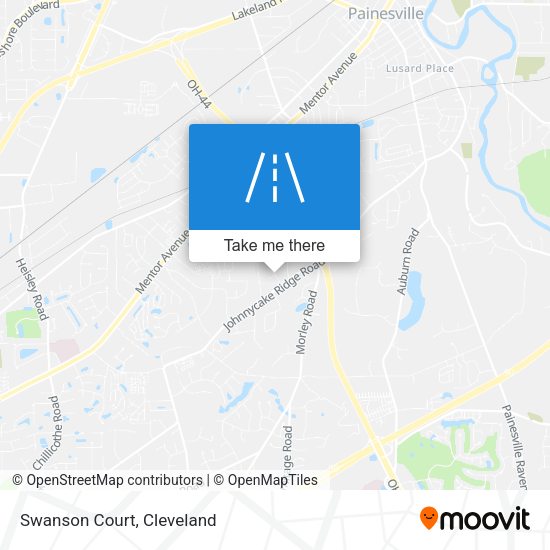 Mapa de Swanson Court