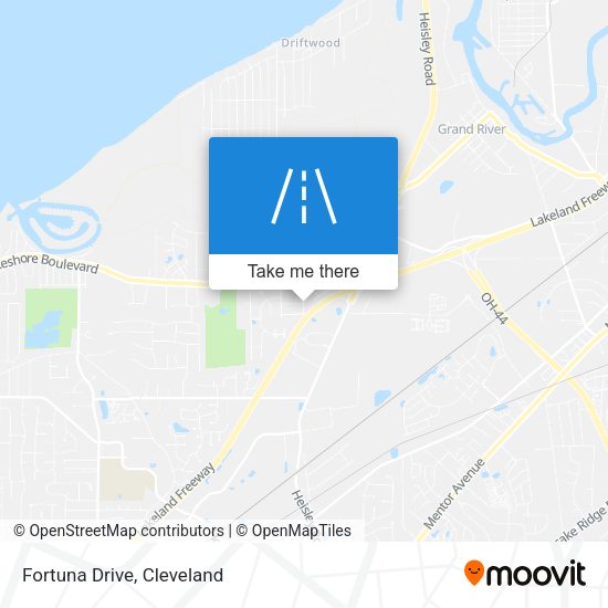 Mapa de Fortuna Drive