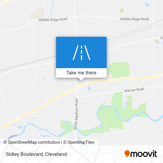 Sidley Boulevard map