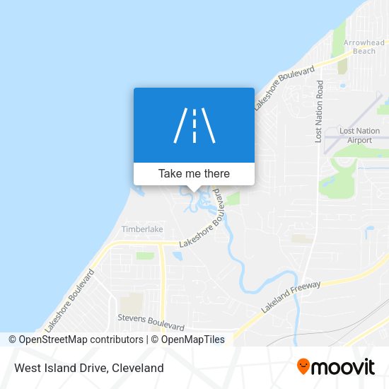 Mapa de West Island Drive