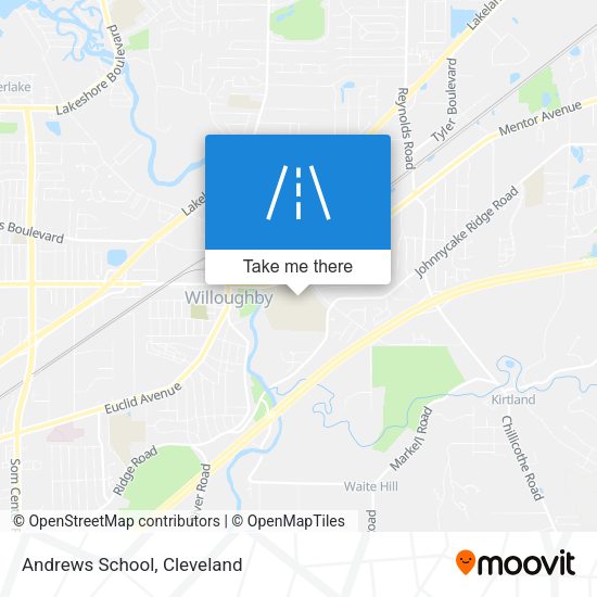 Andrews School map