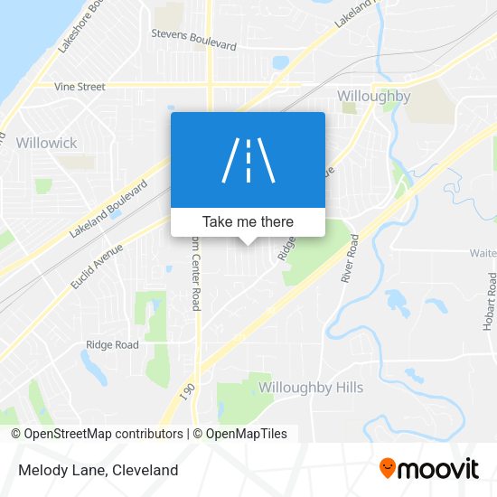 Mapa de Melody Lane