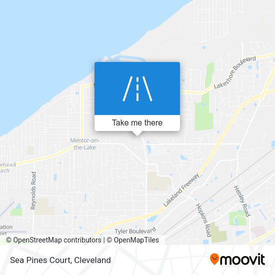 Mapa de Sea Pines Court
