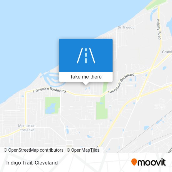 Mapa de Indigo Trail