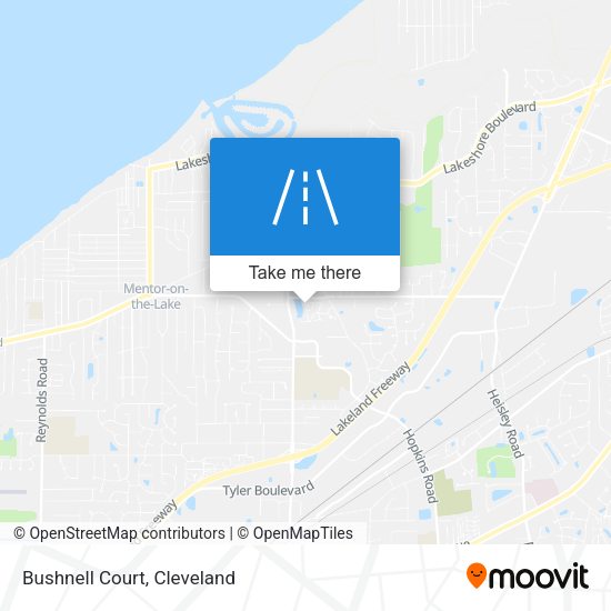 Mapa de Bushnell Court