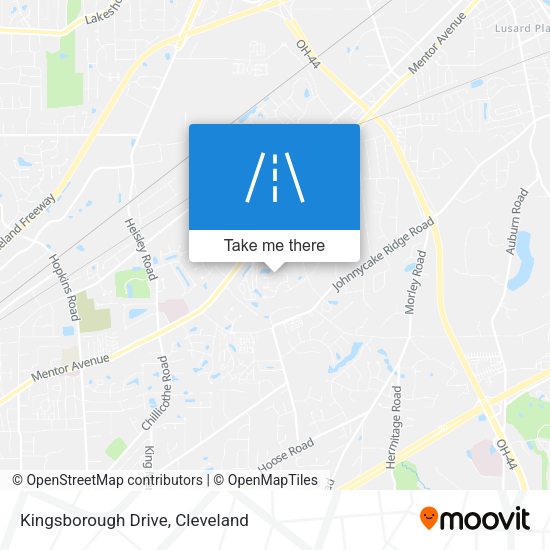 Mapa de Kingsborough Drive