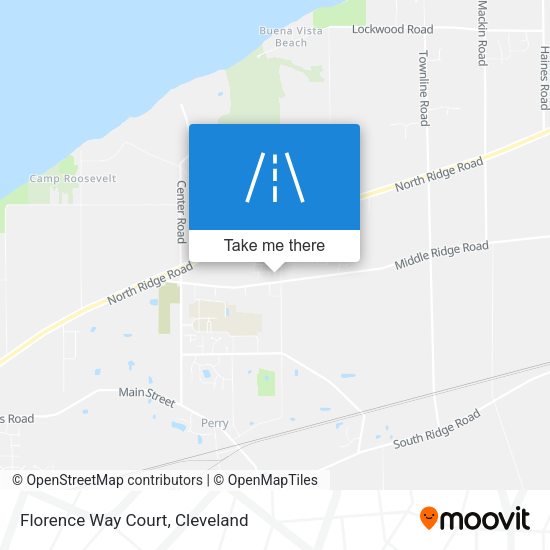 Florence Way Court map