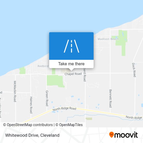 Mapa de Whitewood Drive