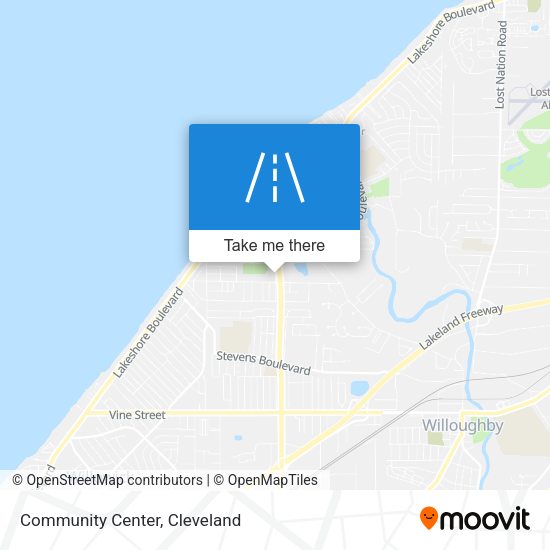 Community Center map
