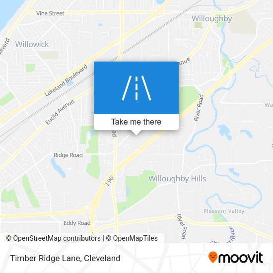 Mapa de Timber Ridge Lane