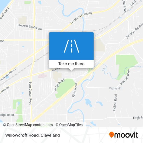 Mapa de Willowcroft Road