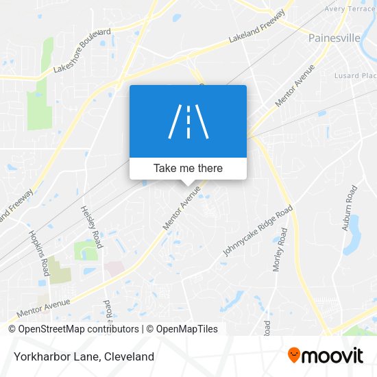 Mapa de Yorkharbor Lane