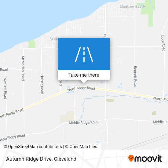 Autumn Ridge Drive map