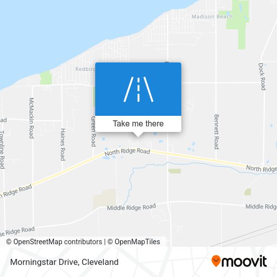 Morningstar Drive map