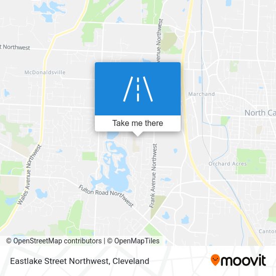 Eastlake Street Northwest map