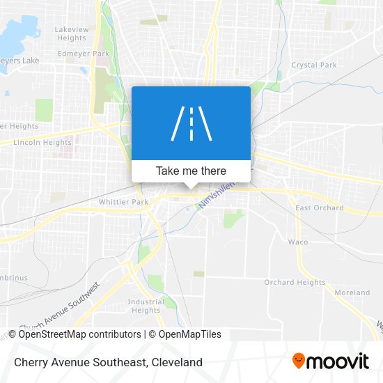 Cherry Avenue Southeast map