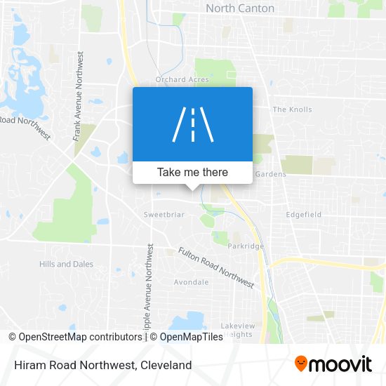 Mapa de Hiram Road Northwest