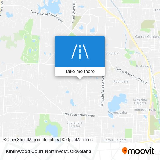 Kinlinwood Court Northwest map