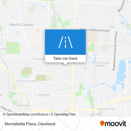 Montabella Place map
