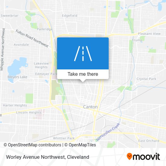 Mapa de Worley Avenue Northwest