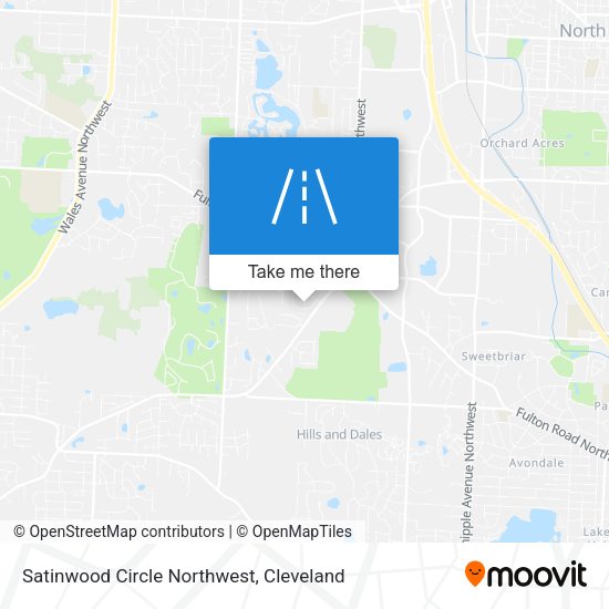 Mapa de Satinwood Circle Northwest