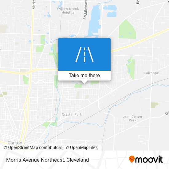 Morris Avenue Northeast map