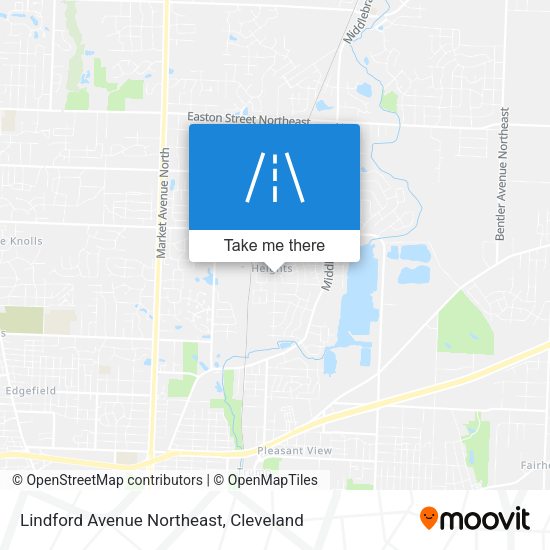 Lindford Avenue Northeast map