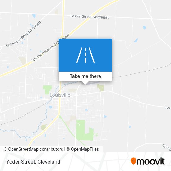 Yoder Street map