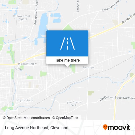 Long Avenue Northeast map