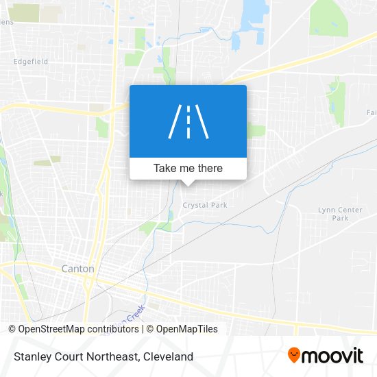 Mapa de Stanley Court Northeast